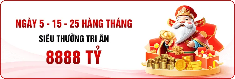 đăng nhập tr888 ngày 5 15 25 nhận thưởng đến 8888 tỷ